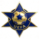 欧洲冠军联赛官方Logo - 星形足球与UEFA字样